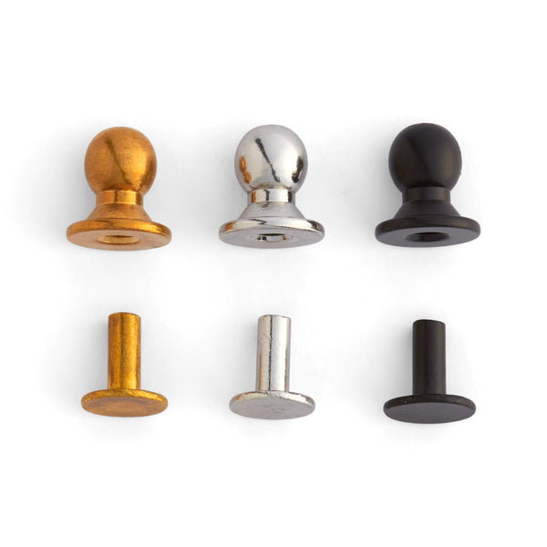 Sam Browne Brass Buttons & Washers | Tandy Leather — Tandy Leather