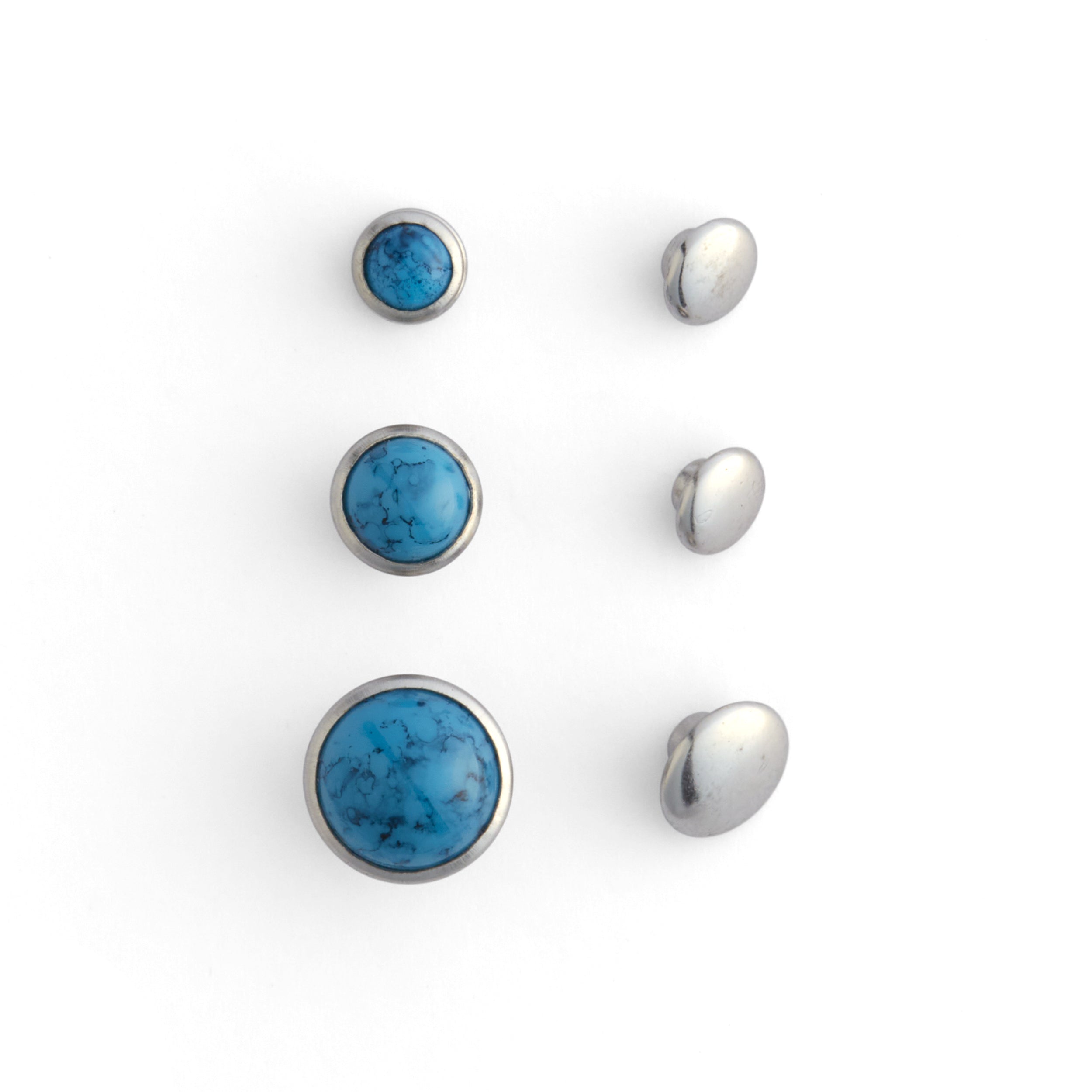 Synthetic Stone Dome Rivets 10 Pack | Tandy Leather — Tandy