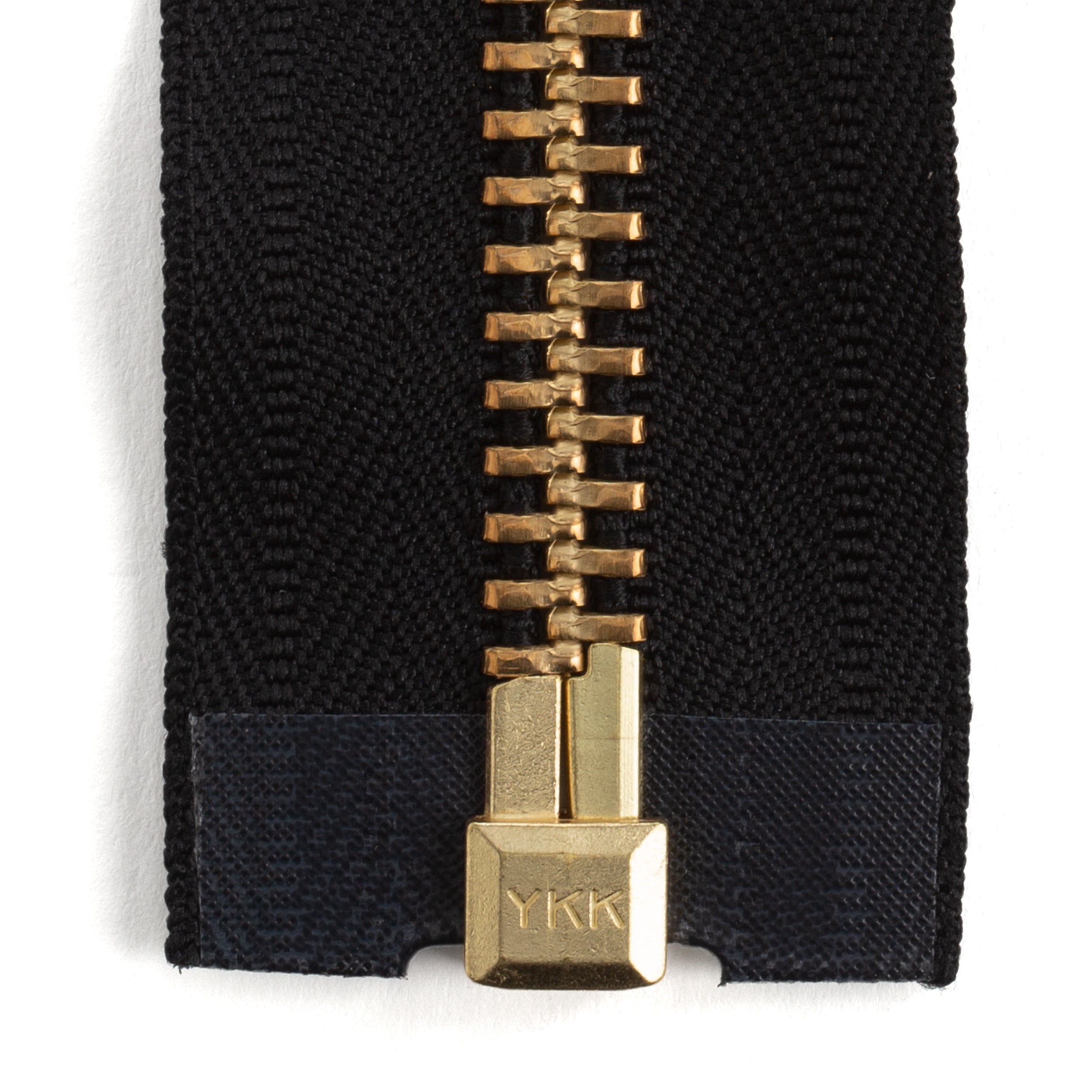YKK YKK #10 Brass Complete Chap Zipper | Tandy Leather — Tandy Leather