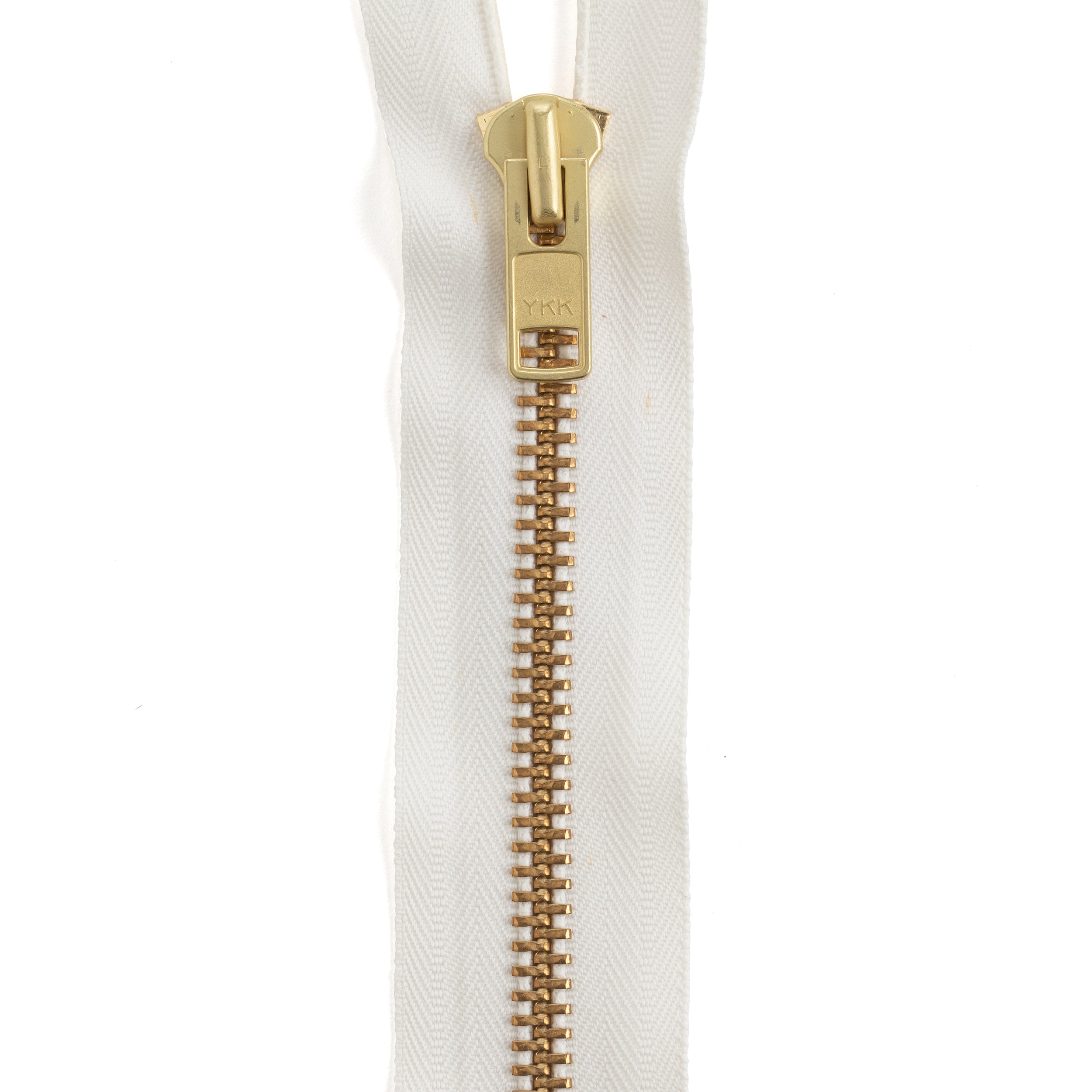 YKK #10 Brass Complete Chap Zipper | Tandy Leather — Tandy Leather