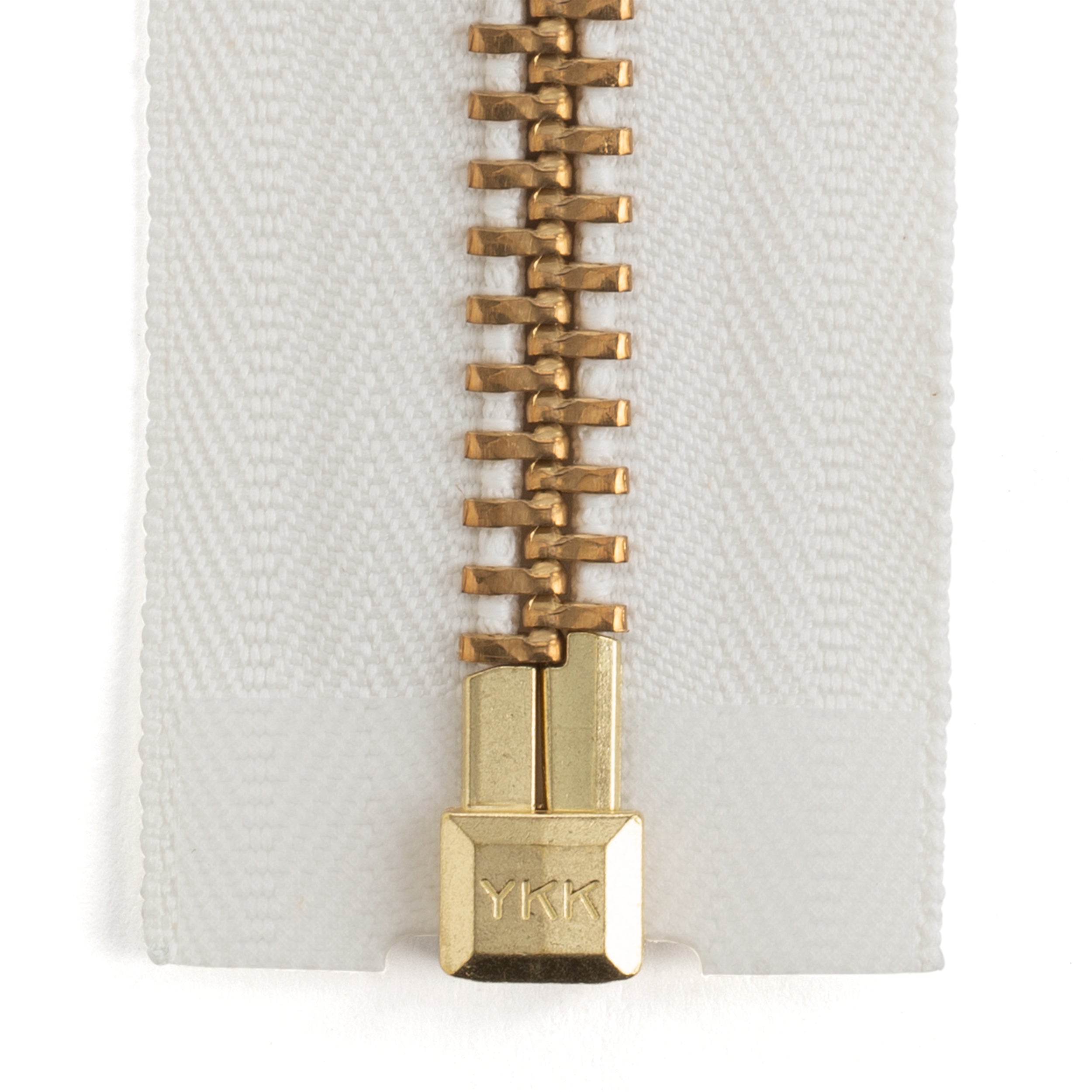 YKK #10 Brass Complete Chap Zipper | Tandy Leather — Tandy Leather