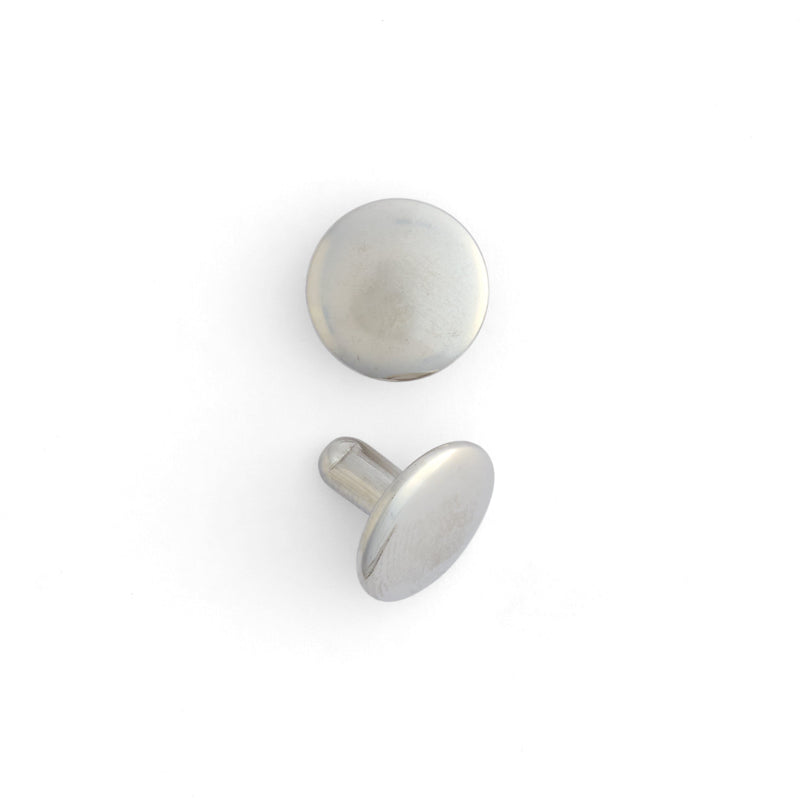 Wide Double Cap Rivets 100 Pack
