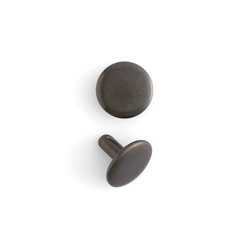Wide Double Cap Rivets 100 Pack
