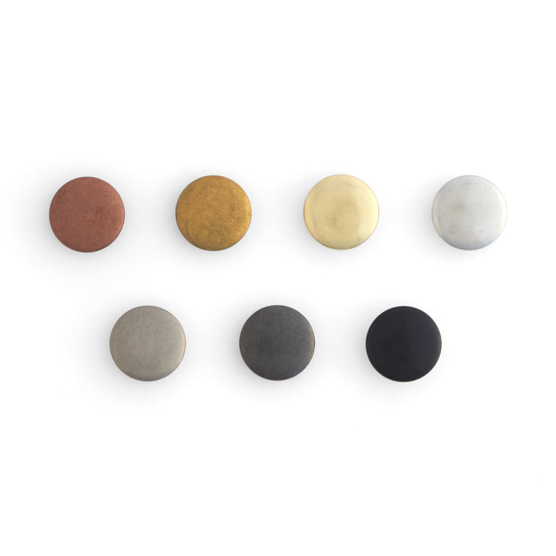 Wide Double Cap Rivets 100 Pack