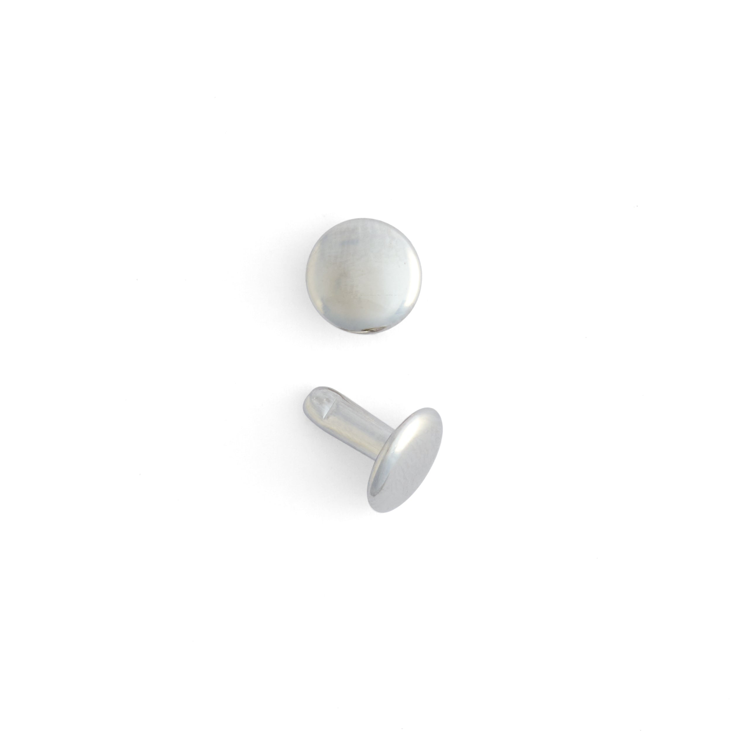 Double Cap Rivets Silver Double Cap Rivets 100 Pack — Tandy Leather, Inc.