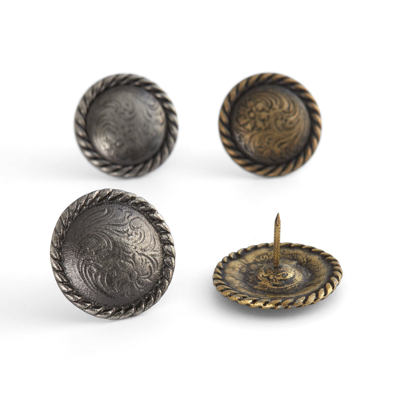 Rope Edge Upholstery Tack 6 Pack