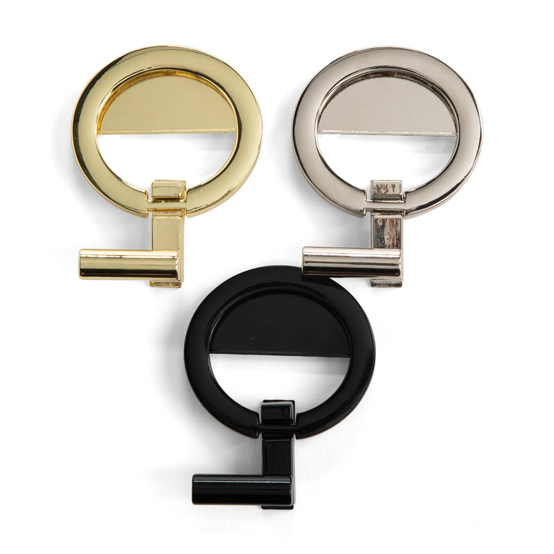 Fermoir tourniquet rond Isabella