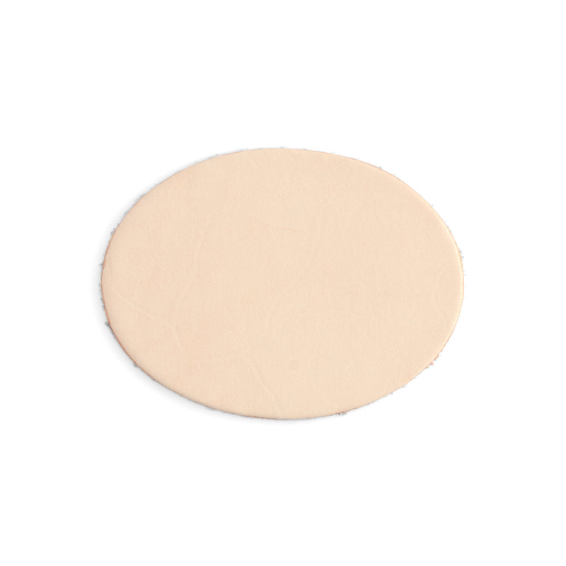Leather Buckle Insert Oval