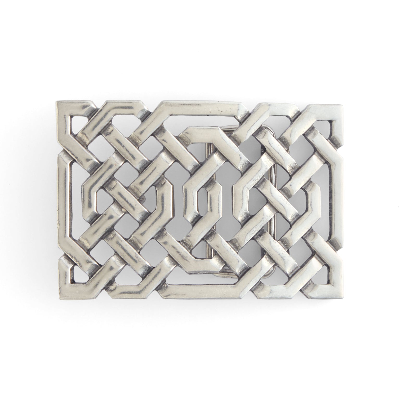 Tandy Leather Celtic Schnalle – 1,5 Zoll (3,8 Cm), Antik Nickel, Keltisches Knoten-Design, Für Gürtel