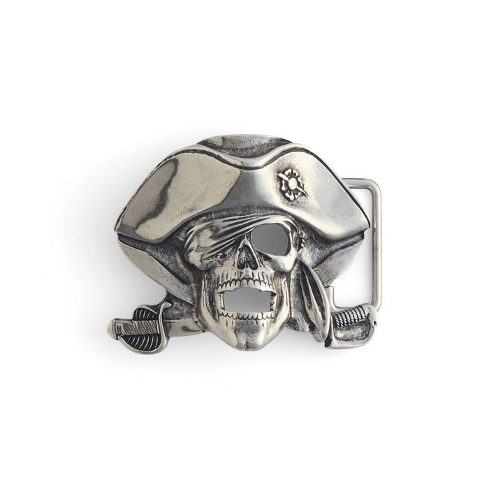 Pirate Skull Trophy Buckle