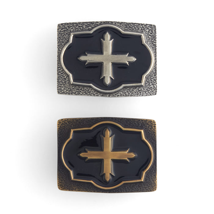 Renaissance Cross Trophy Buckle