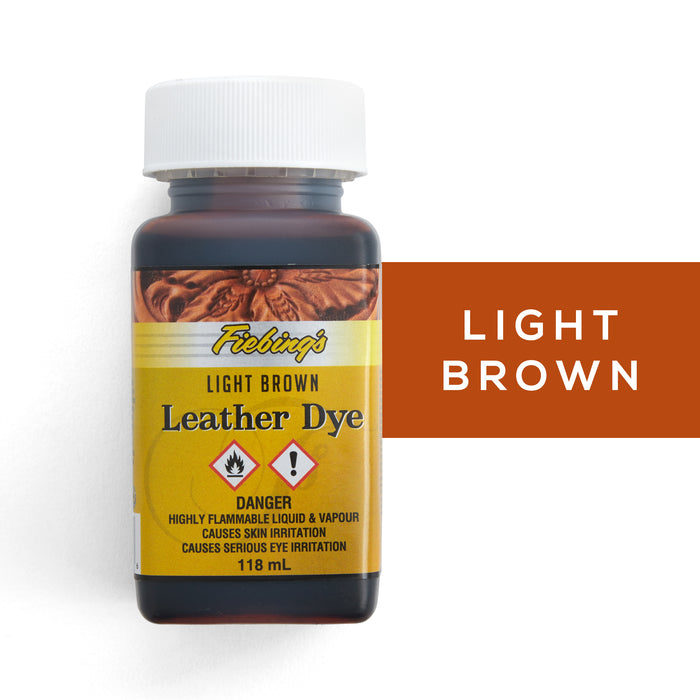  Fiebing's Leather Dye - Alcohol Based Permanent Leather Dye - 4  oz - Beige : Arts, Crafts & Sewing
