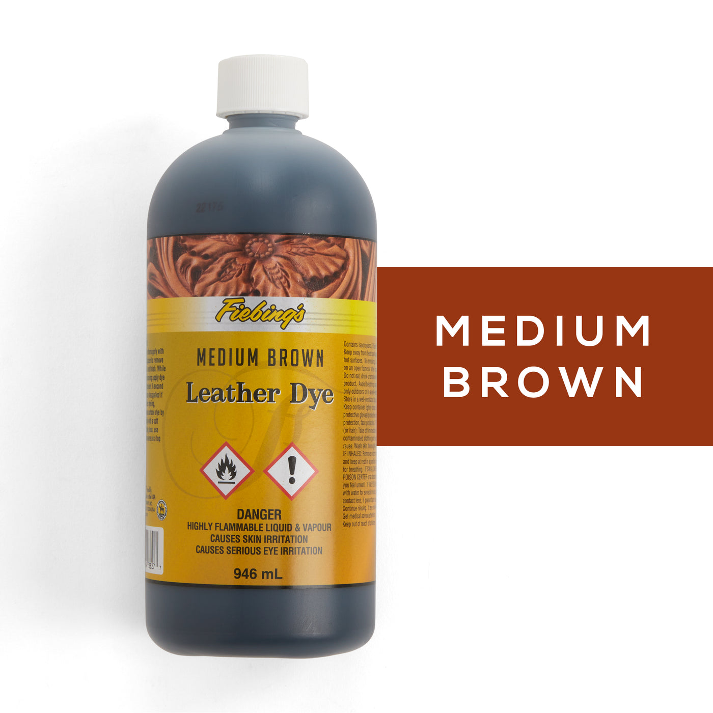 Fiebing's Leather Dye 946 ml. British Brown main image 1
