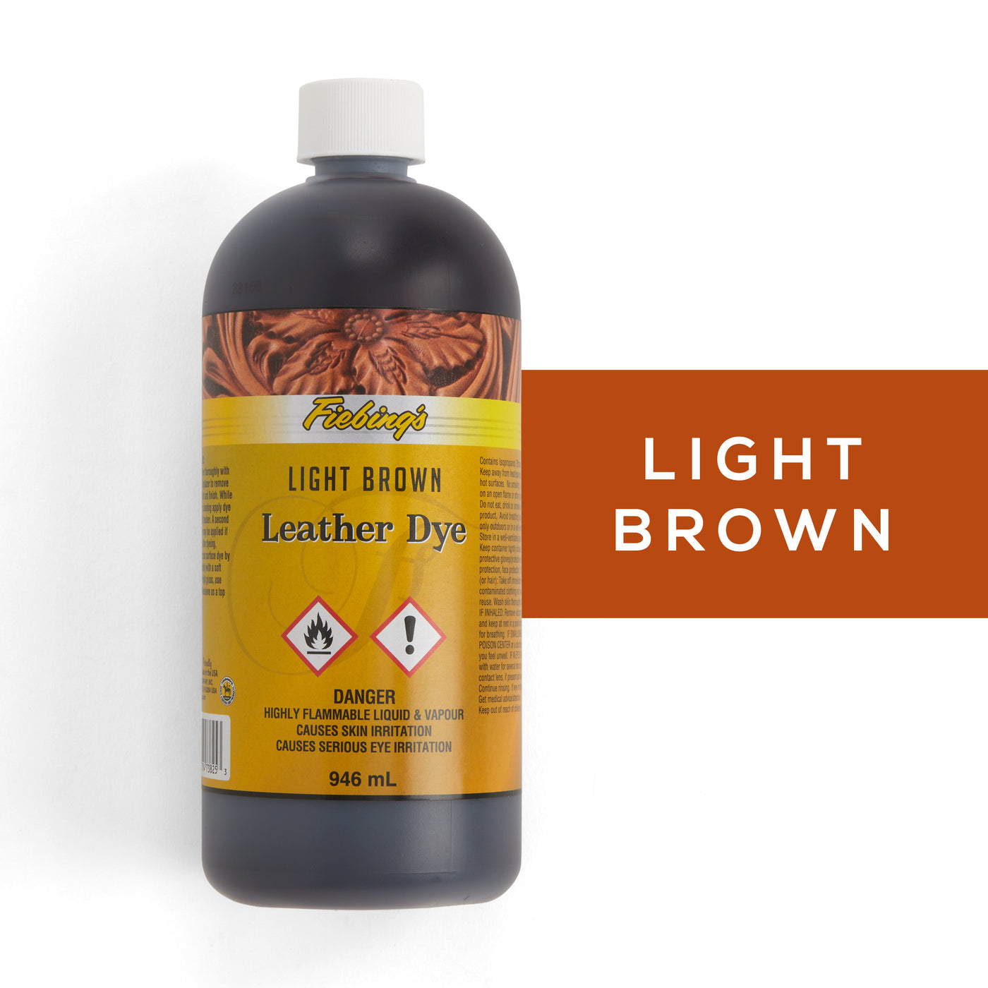 Fiebing's Leather Dye 946 ml. Moccasin Brown main image 0