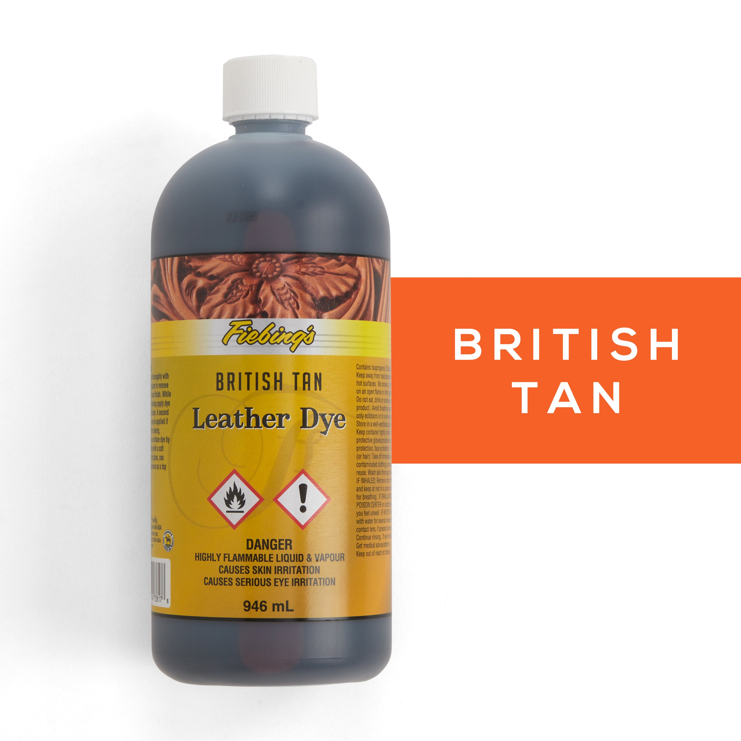 Fiebing's Leather Dye 946 ml. Tan main image 1