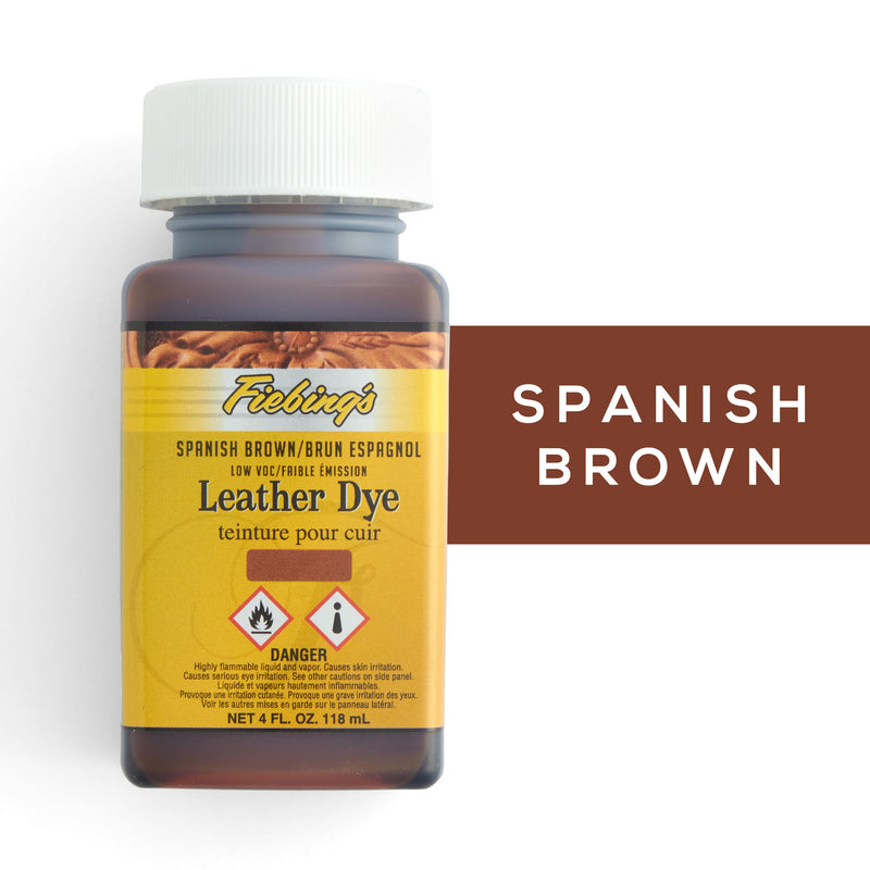 Tinte para cuero con bajo contenido de COV de Fiebing