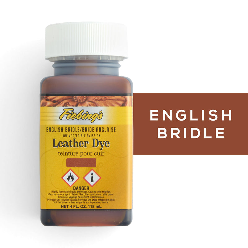 Tinte para cuero con bajo contenido de COV de Fiebing