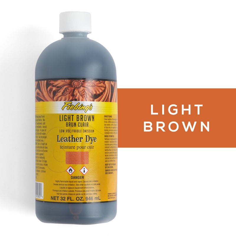 Tinte para cuero con bajo contenido de COV de Fiebing
