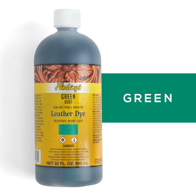Tinte para cuero con bajo contenido de COV de Fiebing