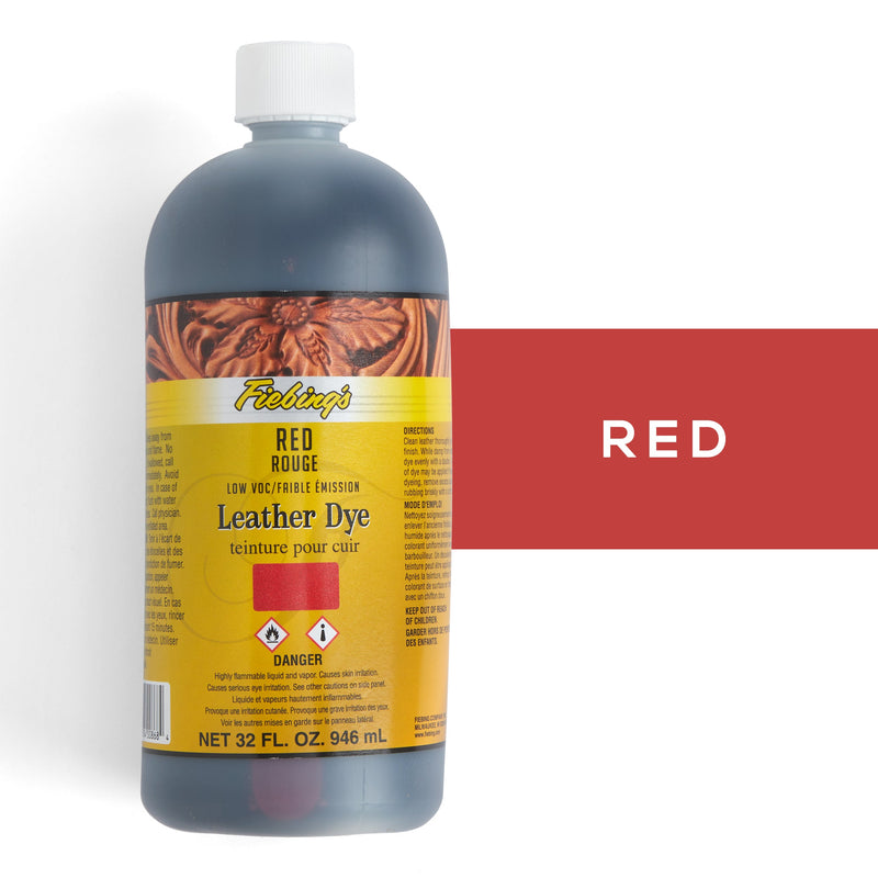 Tinte para cuero con bajo contenido de COV de Fiebing