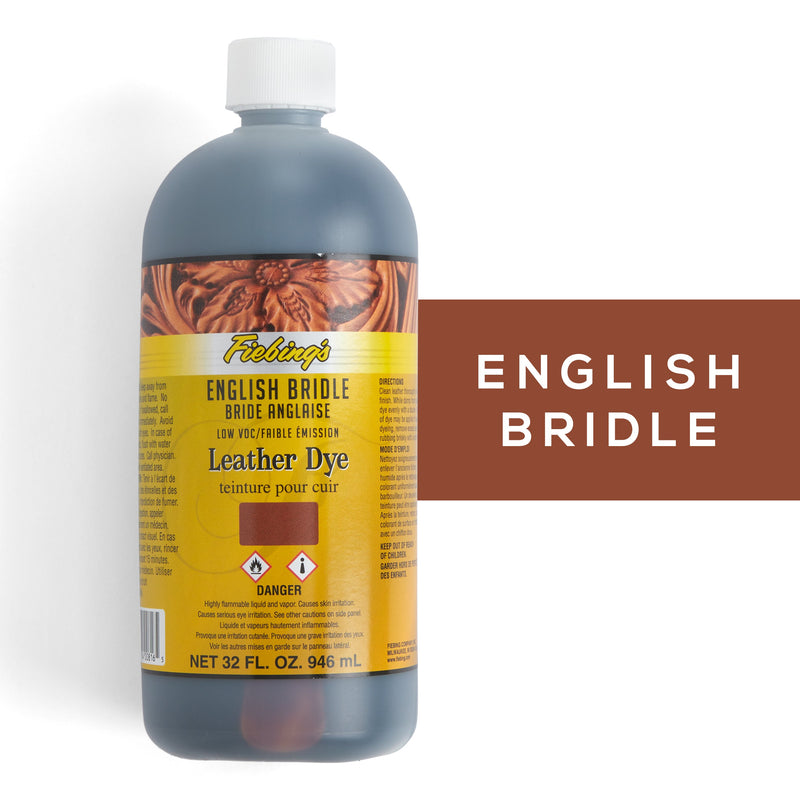 Tinte para cuero con bajo contenido de COV de Fiebing