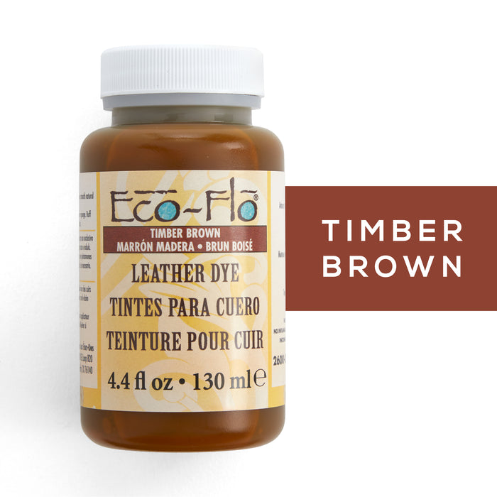 Tandy Leather Eco-Flo Waterstain Dark Brown 8.5 oz. (250ml) 2800-02