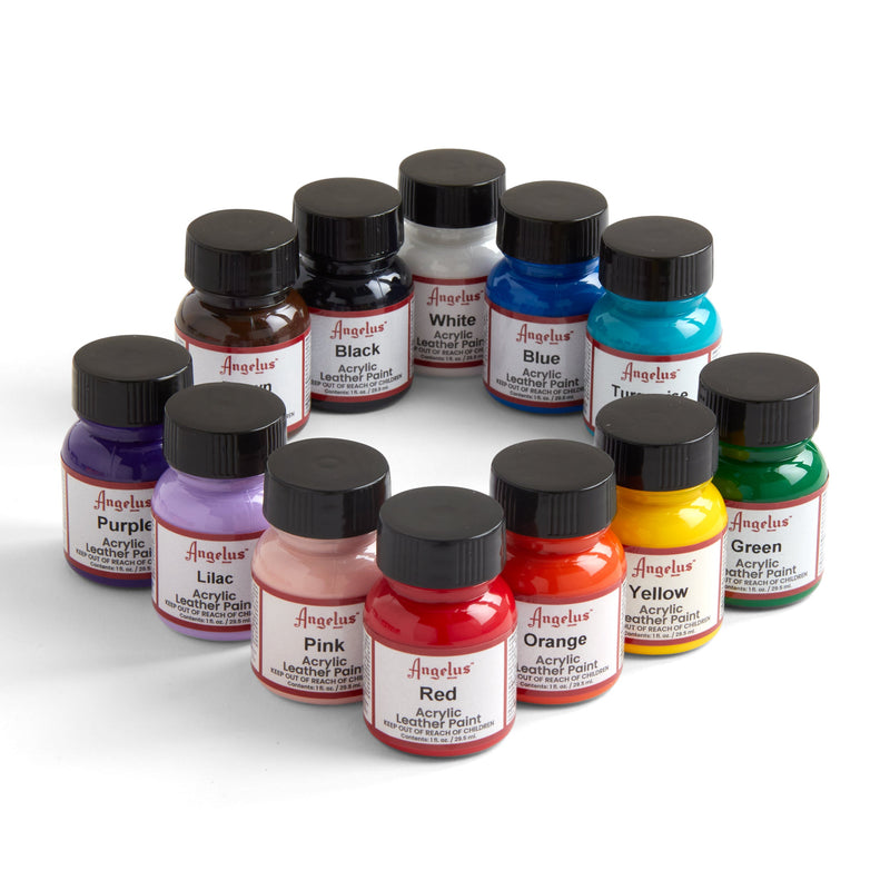 Set de Pinturas para Cuero Bestsellers Angelus
