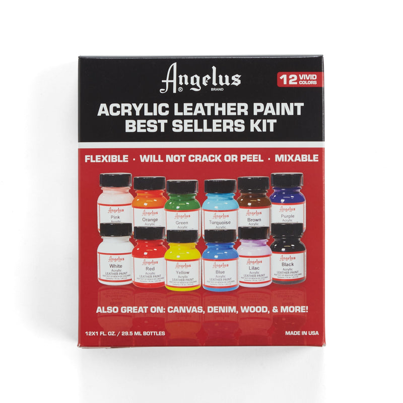 Set de Pinturas para Cuero Bestsellers Angelus