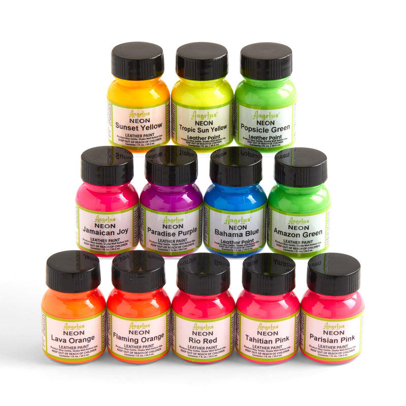 Kit de Peinture pour Cuir Angelus Neon