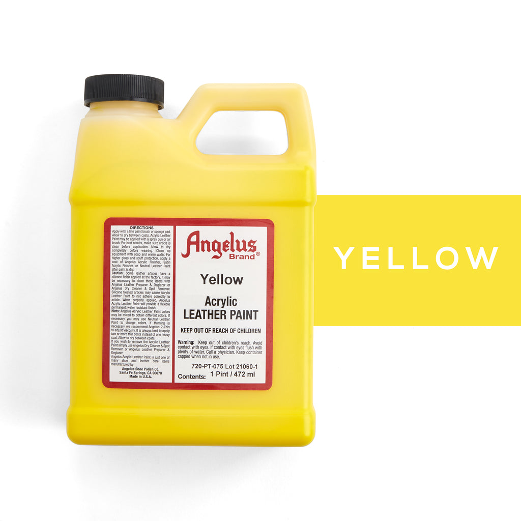 Angelus Leather Paint Pale Yellow