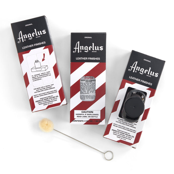 PICK ANY SIX Angelus Leather Dyes and/or Suede dyes NEW in box 3