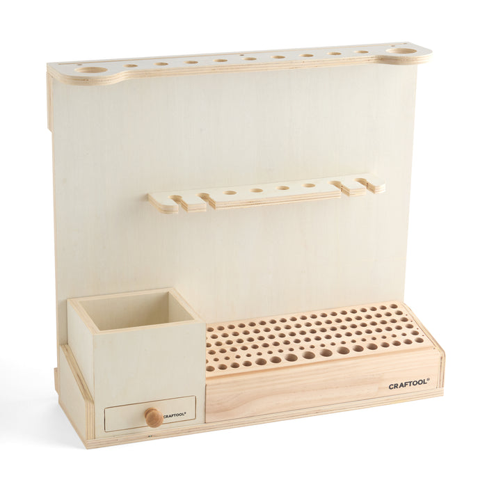 Craftool® Deluxe Wood Hand Tool Rack