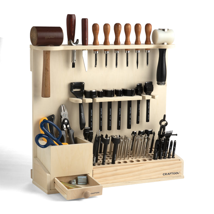 Workshop Tool Rack Stock Photo