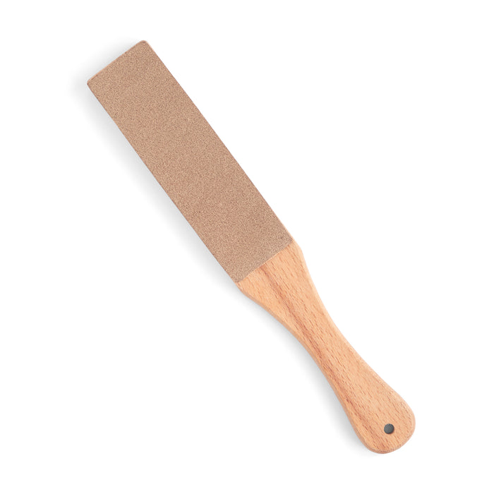 Strop en cuir avec manche en bois