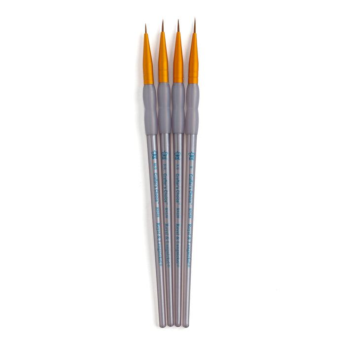 Taklon Detail Paint Brush Set