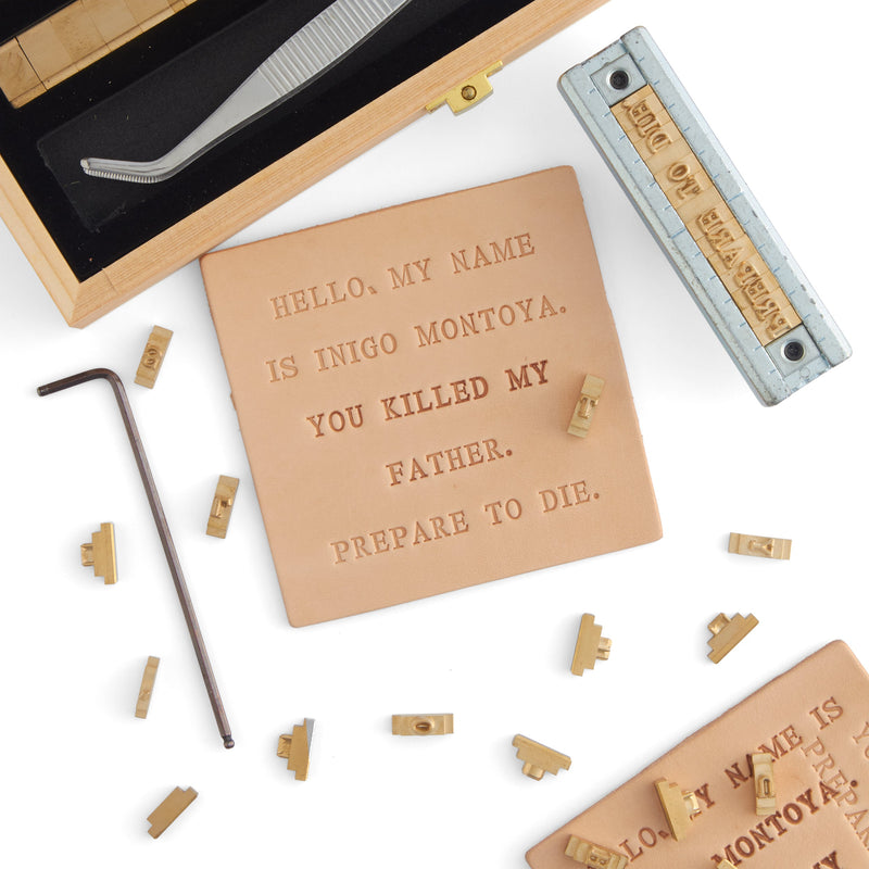 Brass Heat Imprint Sets