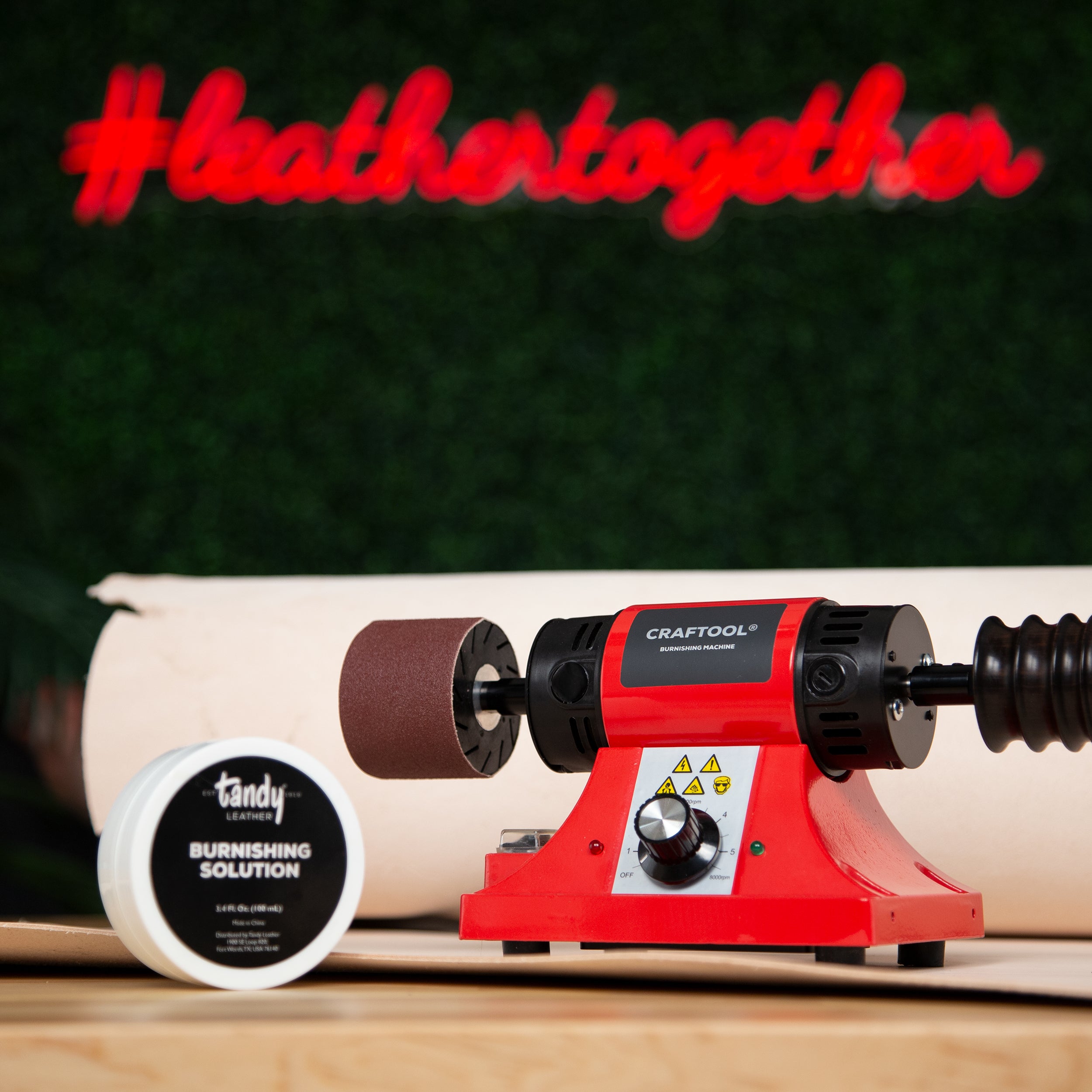 Craftool® Burnishing Machine | Tandy Leather — Tandy Leather, Inc.
