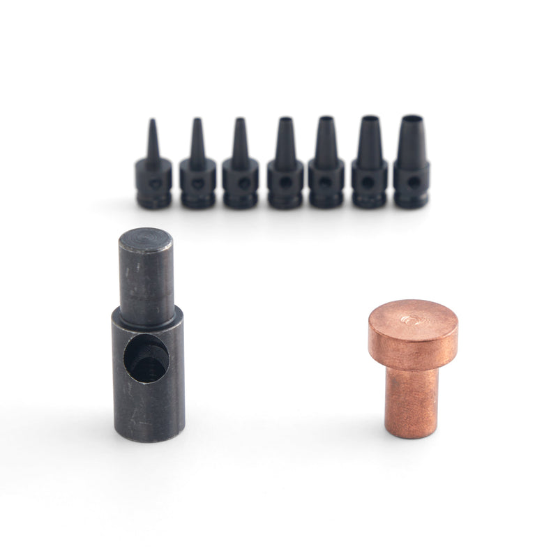 Adaptateur de poinçon pour tube rond pour presse à main