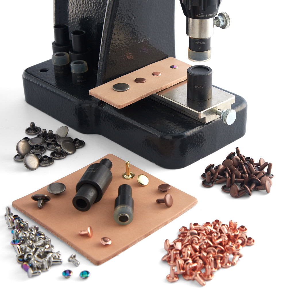 Tandy Rivet Press Shop our Exclusive Hand Presses & Dies at Tandy Leather — Tandy Leather ...