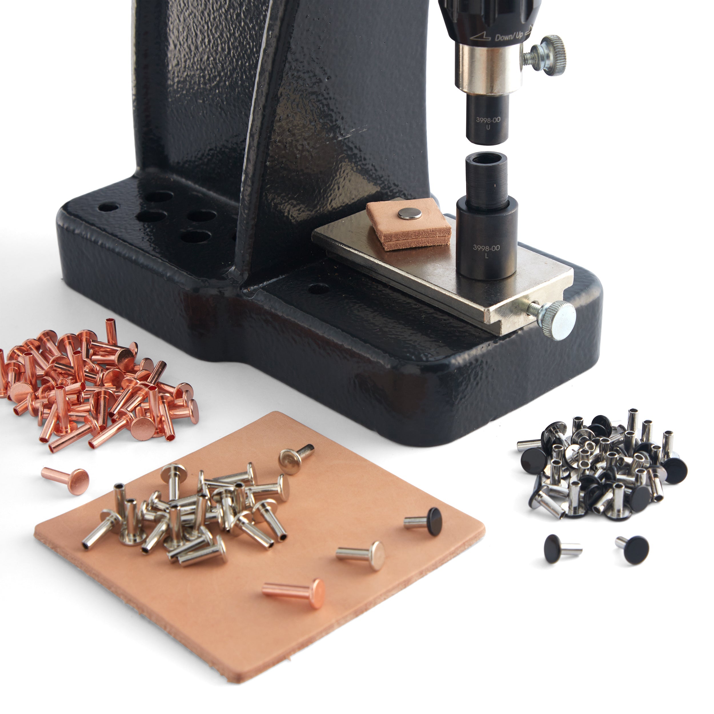 Hand Press Die Tubular Rivets | Tandy Leather — Tandy Leather, Inc.