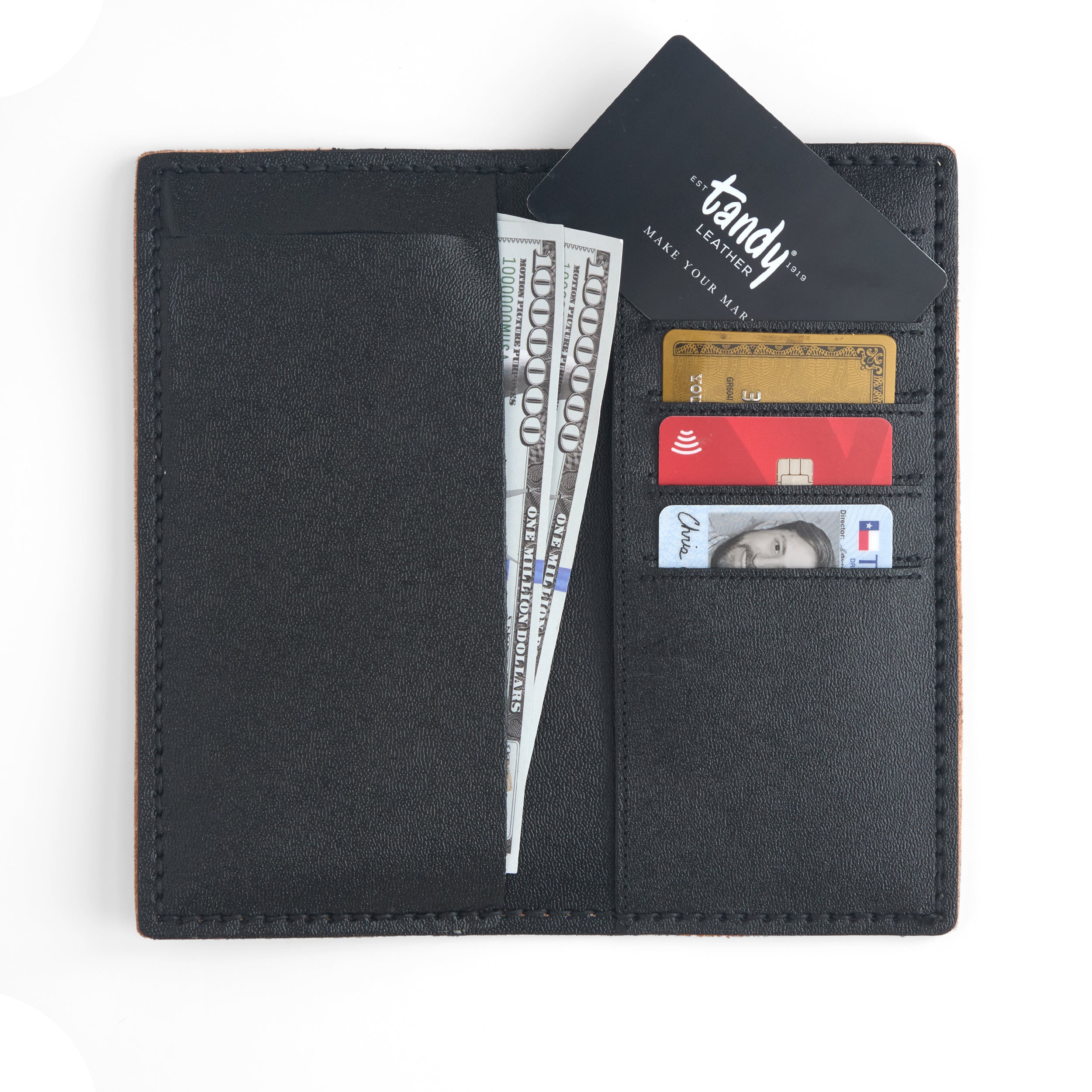 Roper Wallet Kit Black | Tandy Leather — Tandy Leather, Inc.