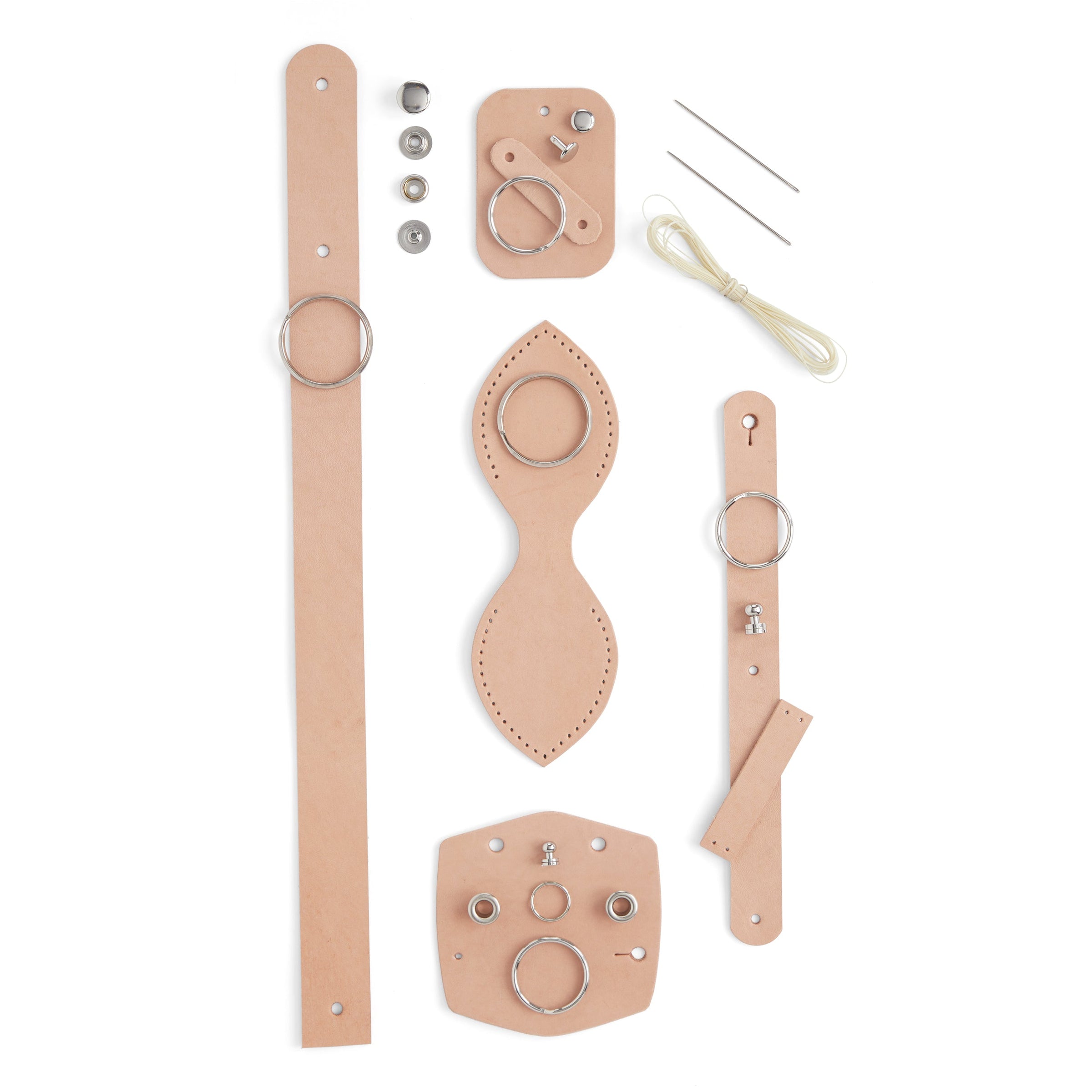 Keychain Fob Kit Key Fob Variety Kit 5 Pack | Tandy Leather — Tandy Leather, Inc.