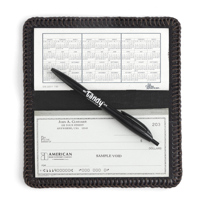 Checkbook Cover Leather Pack of 10