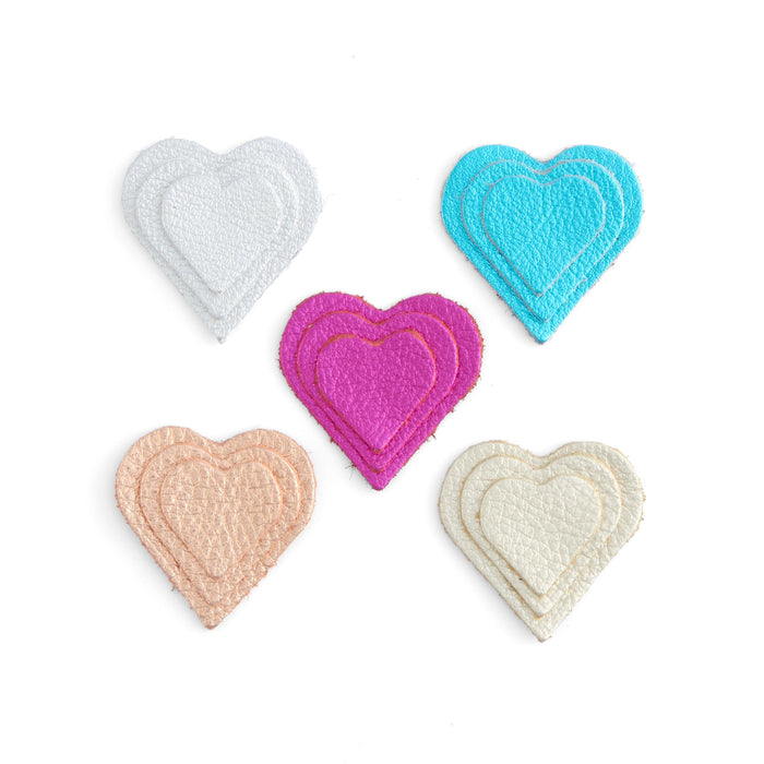 Mini Shapes Heart 60 Pack — Tandy Leather, Inc.