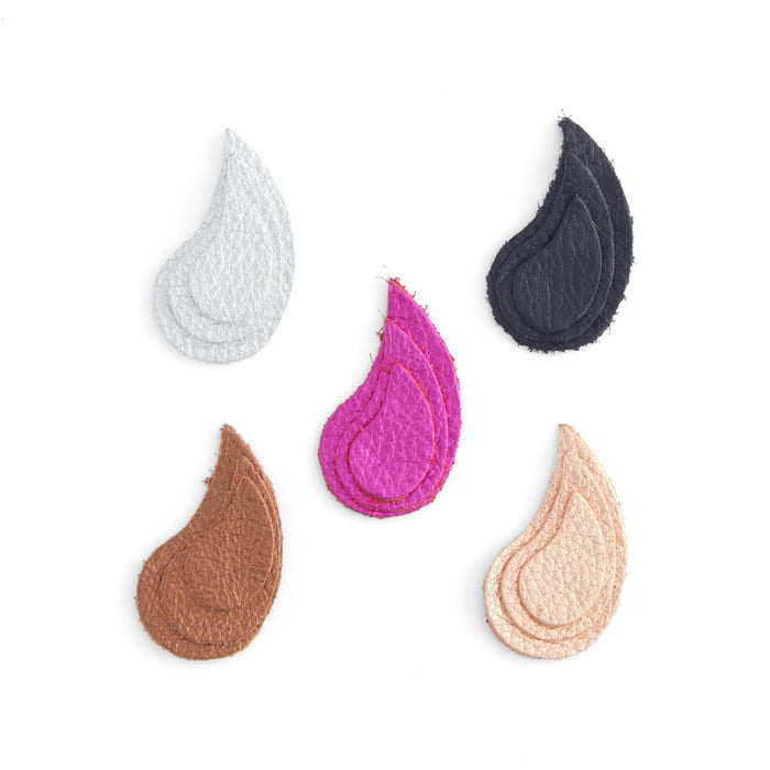 Mini Shapes Curved Teardrop 60 Pack — Tandy Leather, Inc.