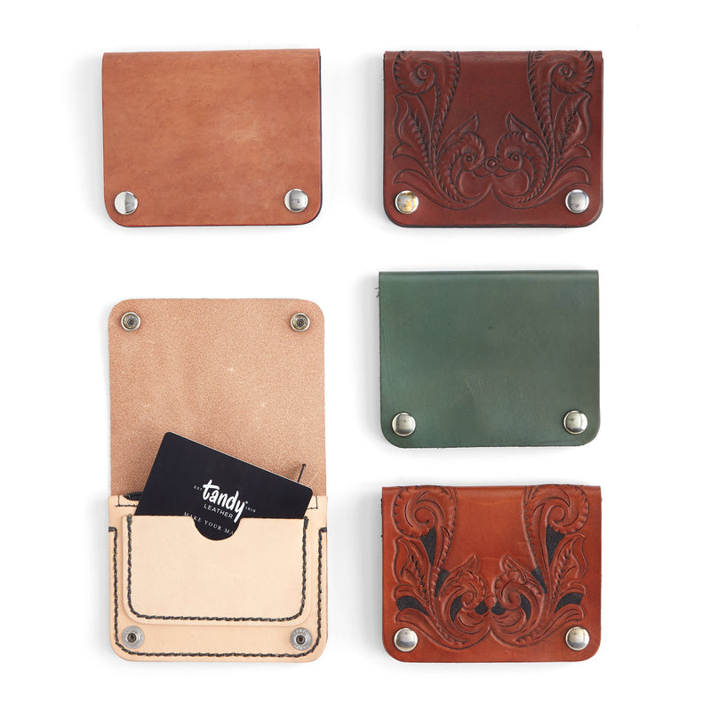 Cartera de cuero Renegade, paquete de 10