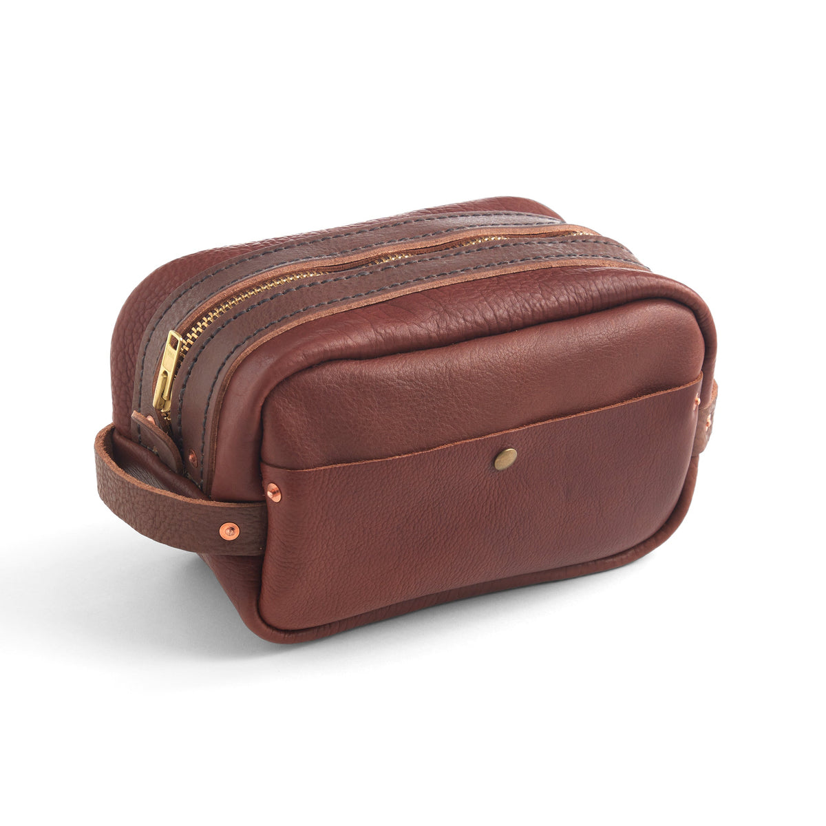 版画 Doppo Bison Dopp Kit — Tandy Leather, Inc.