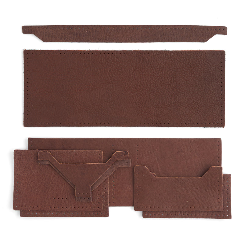 Portefeuille Bison Bifold en cuir - Lot de 10