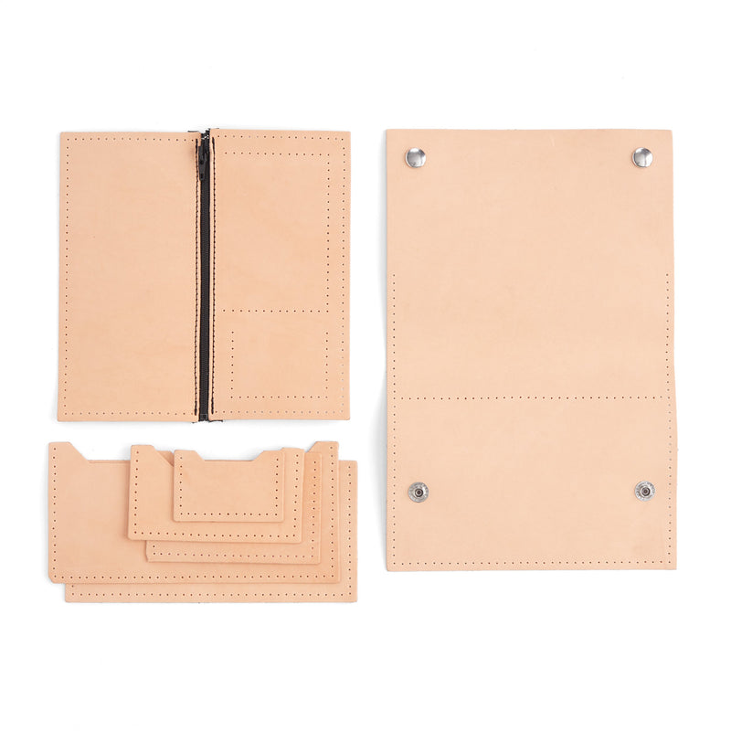 Cartera Classic Surveyor de piel, paquete de 10