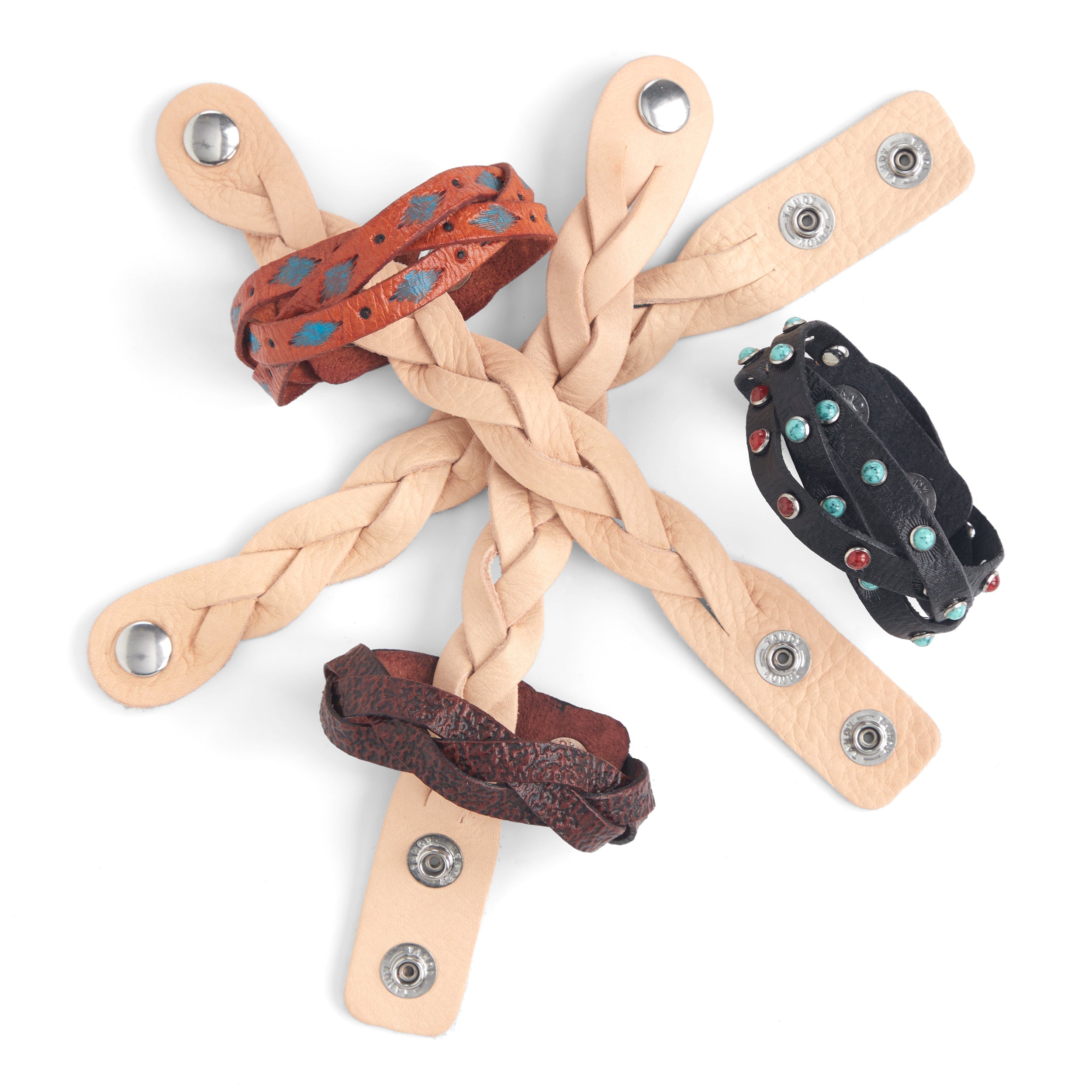 Adjustable Braided Wristband 3 Pack | Tandy Leather — Tandy